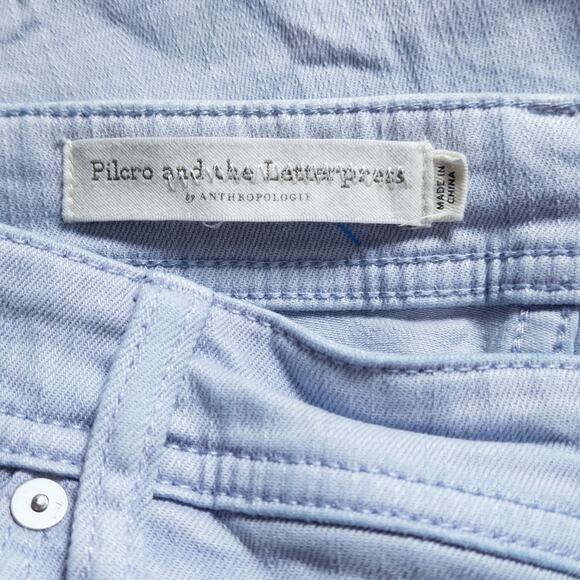 Pilcro Women’s Jeans Size 30 Soft Pastel Denim Everyday Modern Blue Silver Wash - Picture 11 of 11